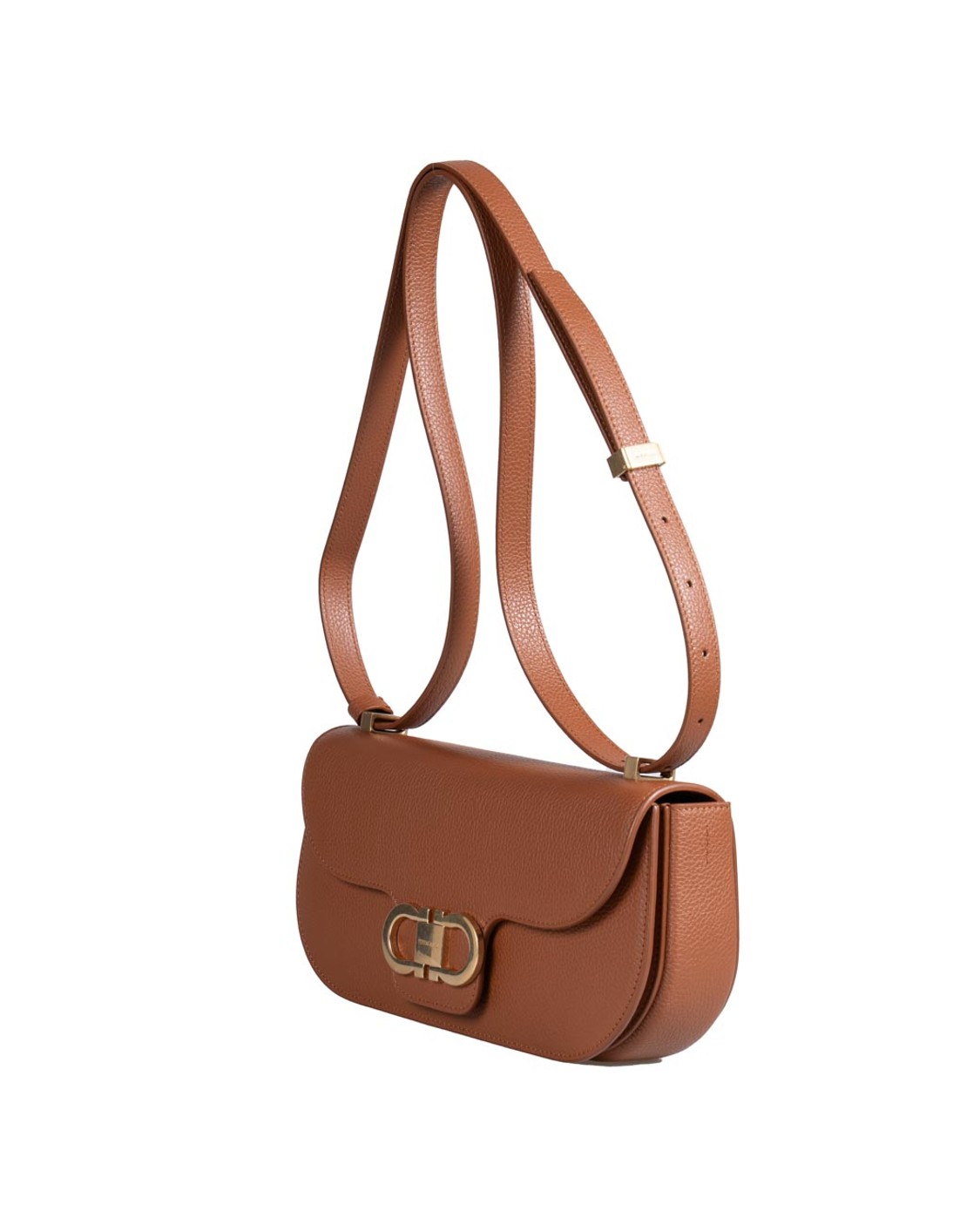shop SALVATORE FERRAGAMO  Borsa: Salvatore Ferragamo borsa a tracolla East-West Double Gancini.
Patta frontale decorata dalla fibbia con doppio Gancini. 
Tasca frontale a soffietto e fessure interne per organizzare gli spazi. 
Da indossare a spalla o cross body grazie alla tracolla passante, regolabile e rimovibile.
A) Altezza 13.5 CM  B) Lunghezza 25.0 CM  C) Profondità 5.0 CM
Luce tracolla: 51 cm
Composizione:  100% Pelle.
Made In ITALY. 210A073-784613 number 273943